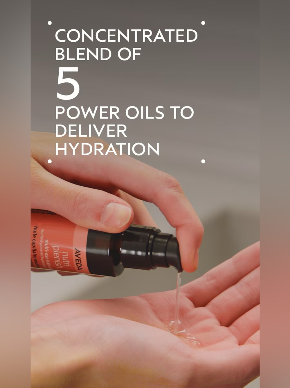 Aveda Nutriplenish Multi-Use Hair Oil - Picture 2 of 5